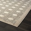 LUXE WEAVERS Modern Geometric Dots Taupe 2x3 Area Rug
