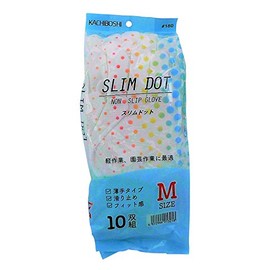Katsusei Sangyo SLIM DOT 10 Pair Set, M #180, White