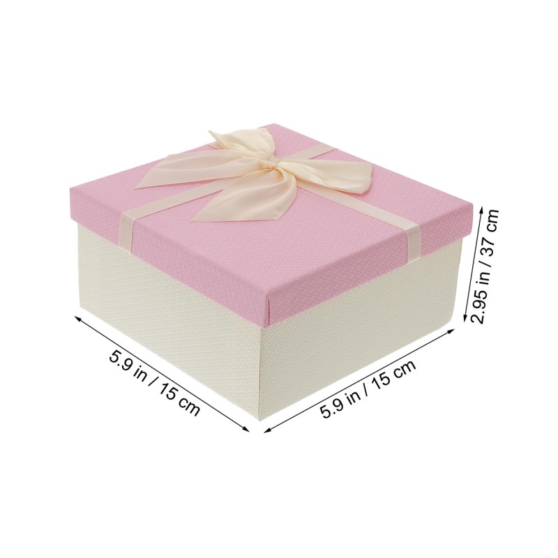 SAFIGLE 1 PC Square Soap Rose present Box Beautiful Artificial