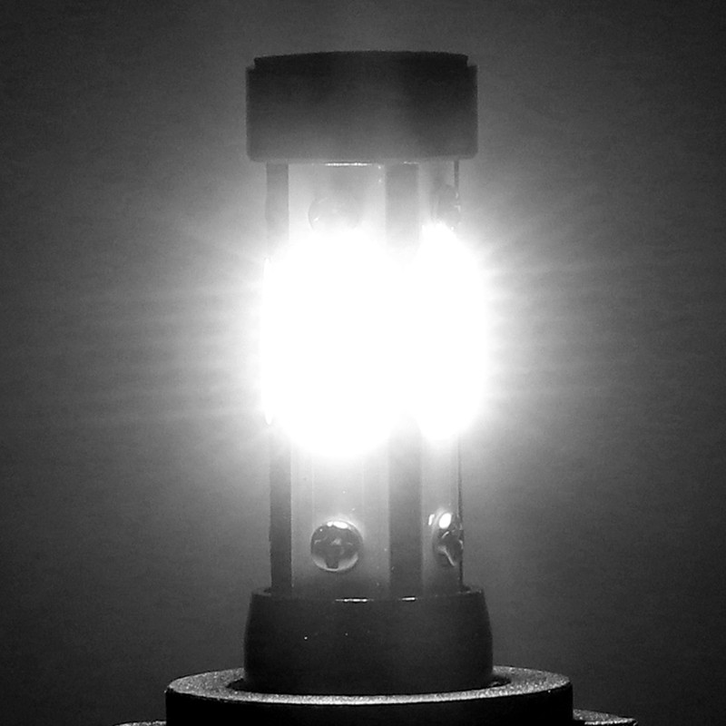 2pcs Vehicle X7‑COB 6500K H7 LED Headlight High Front Light