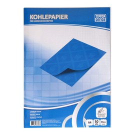 Tiptop Office Carbon Paper for Handwriting, Blue