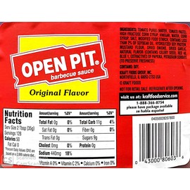 Open Pit Original Flavor Barbecue Sauce - 1 Gallon(128oz)