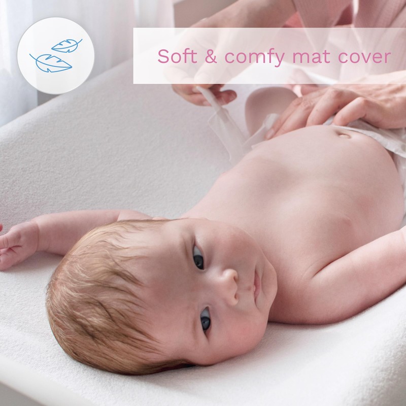 Changing Mat Terry Cover for 70 x 50 cm Nappy