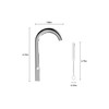 PEKTACO Cat Water Fountain Faucet
