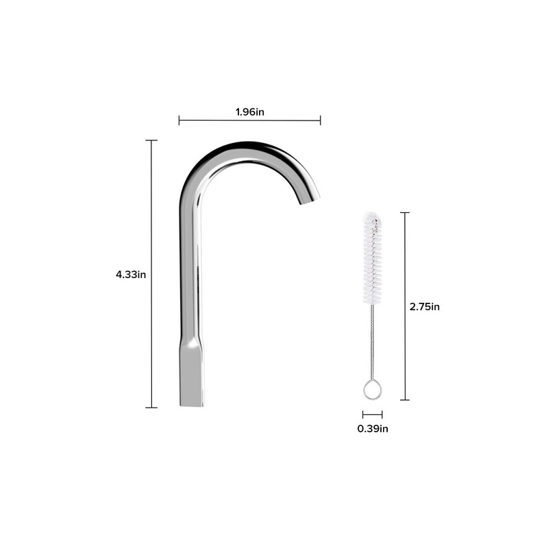 PEKTACO Cat Water Fountain Faucet