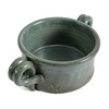 Anthony Stoneware Handled Soup Crock, Teal