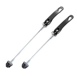 DFsucces Bicycle Quick Release, Set of 2, Aluminum Alloy, Lightweight, Durable, Quick Release Skewers, Front and Rear Axle, Easy Operation, Bicycle Repair, Wheel Parts