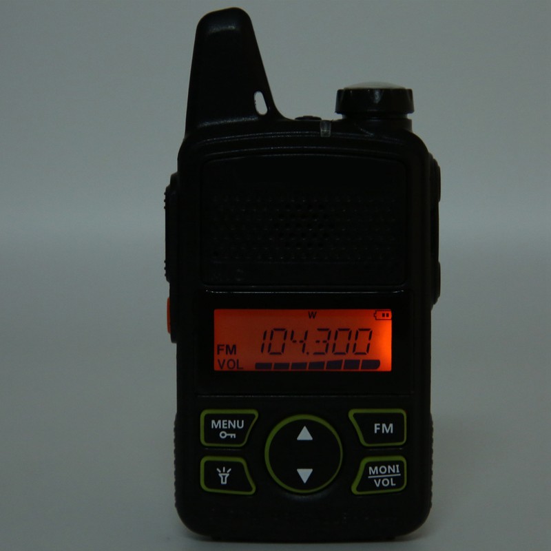 BFT1 WalkieTalkie UltraThin and Mini Handheld Rechargeable Civilian Radio WalkieTalkie