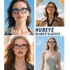Hubeye Oprah Style Reading Glasses for Women Men Blue Light