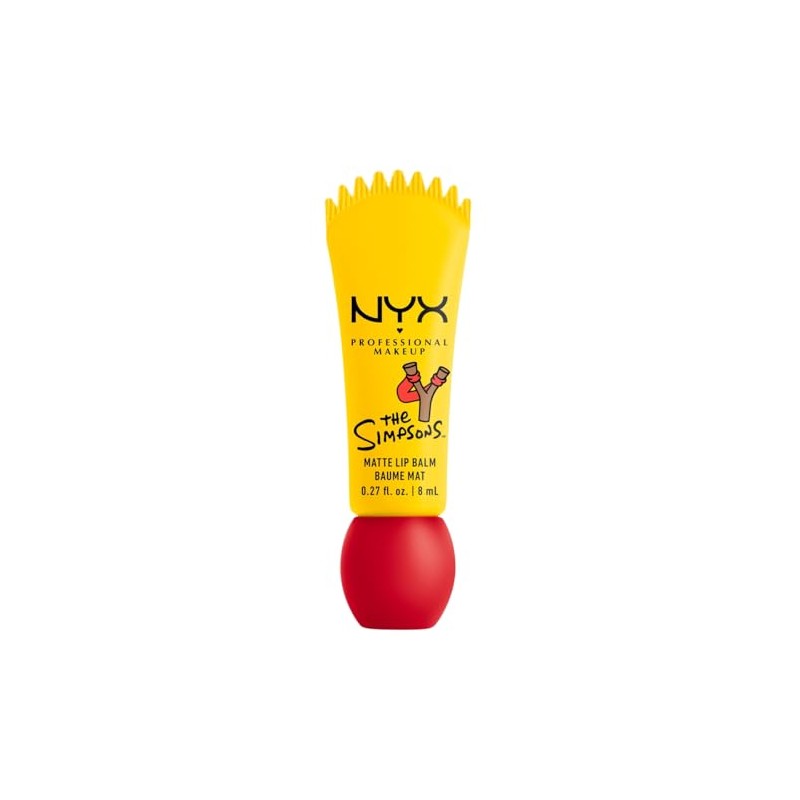 Nyx Professional Makeup, Colección Simpson. Smushy Matte Lip Balm, Tono:
