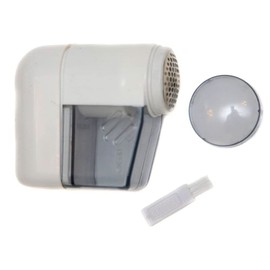 Caraselle Cordless Knitwear Defuzzer Fabric Shaver Debobbler Lint Remover - Portable and Compact with Small Cleaning Brush and Cap Cover Included - Pack of 1