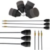 POFET 10pcs Sponge Foam Arrowheads Soft Safety Broadheads Tips for
