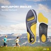 Sidas Unisex 3feet Activ' High-einlegesohlen Sohlen, Yellow Black, XX-Large EU