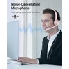 NUBWO HW02 USB Headset with Microphone Noise Cancelling &in-line Control,