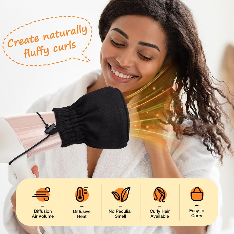 Noverlife Hair Dryer Diffuser, Universal Difuser Cap for Hair Dryer