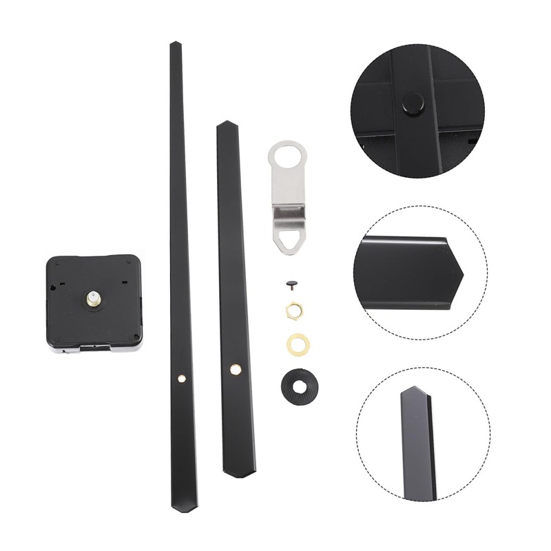 Mipcase 1 Set Long Shaft Clock Mechanism High Torque DIY