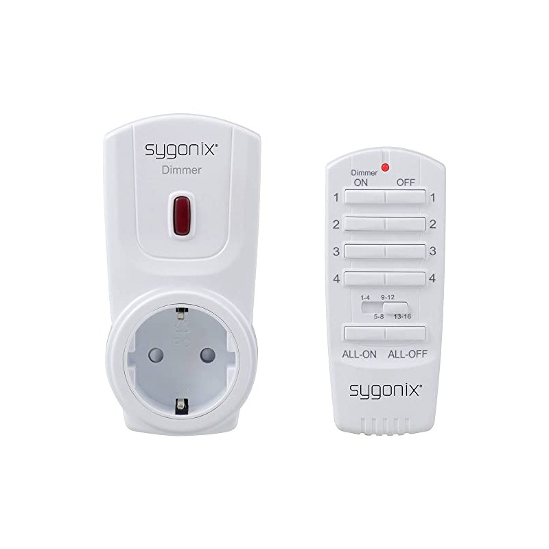 RSL Dimmer Set Adaptor Plug Switching Capacity (Max) 300 W