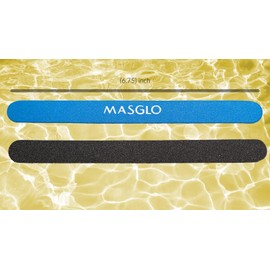MASGLO Masglo Professional Nail File - Emery Boards for Nails - Nail Files for Natural Nails - Single-coloured, 3 Count, Metal, Fine Grit (120-180)