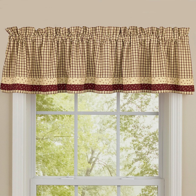 Apple Jack Country Valance, 72 Inch X 14 Inch