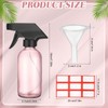 Norme 12 Pcs 8 oz Glass Spray Bottles with Funnels