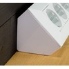 Socket block in white.