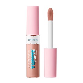 Covergirl Clean Fresh Yummy Plumper Lip Gloss, 760 Snow Place Like Home, Shiny, Vegan Formula, Easy to Apply, Minty Flavor, 0.33oz