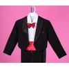 Lito Angels Esmoquin clásico para niños con Cola Trajes Formales