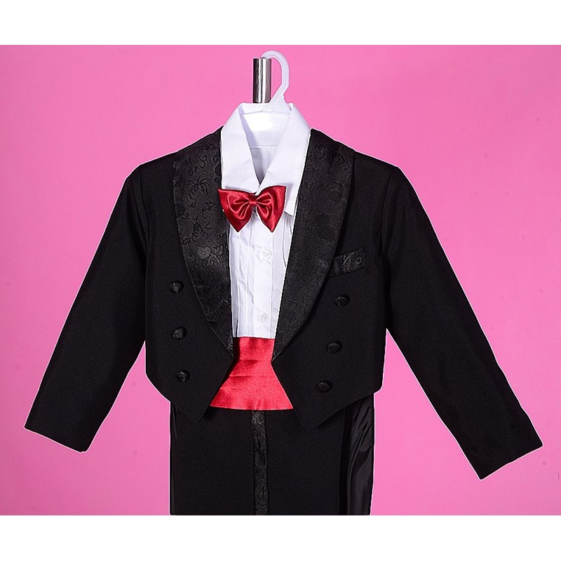 Lito Angels Esmoquin clásico para niños con Cola Trajes Formales