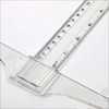 T-Shaped Square Ruler T-Square Plastic Transparent T Ruler for Drafting