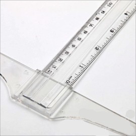 T-Shaped Square Ruler T-Square Plastic Transparent T Ruler for Drafting The Layout of Hetong