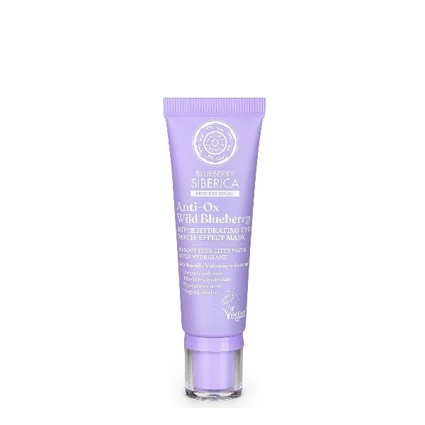 Natura Siberica Blueberry Super Hydrating Eye Patch-Effect Mask, 30ml