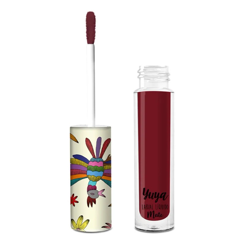 Yuya Labial Líquido Mate Chiquita Vino