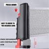 SIPYTOPF Table Tennis Net, Adjustable Retractable Ping Pong Net &