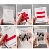 30Pcs Empty Nails Display White Cardboard Nail Tips Display Card