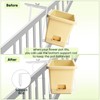 VIVIKEN Adjustable Planter Box Bracket, Flower Box Holder Brackets for