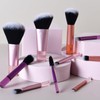 10 PcsTravel Makeup Brushes Mini Makeup Brushes Pink Makeup Brush