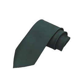 GANJI Business Necktie, Jacquard Woven Solid Solid Color Necktie, Made in Japan, 30 Colors Included, Box Included, green
