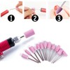 Kimlonton Whetstone Set with Shaft Grinding Stone Buffing Tool Set