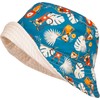 Playshoes Unisex Children's Reversible Sun Hat, Jungle, 55