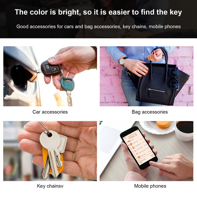 Preserved Flower Keychain Creativity Hanging Round Ball Pedant Gift Craft