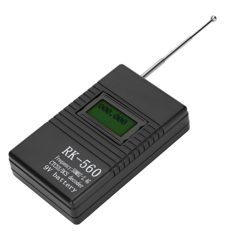 Accurate RK560 50MHz-2.4GHz Frequency Counter Meter Portable Handheld Radio Frequency