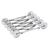 Paderno 47822-05 GR710 Pasta Roller Large Expandable, Stainless Steel