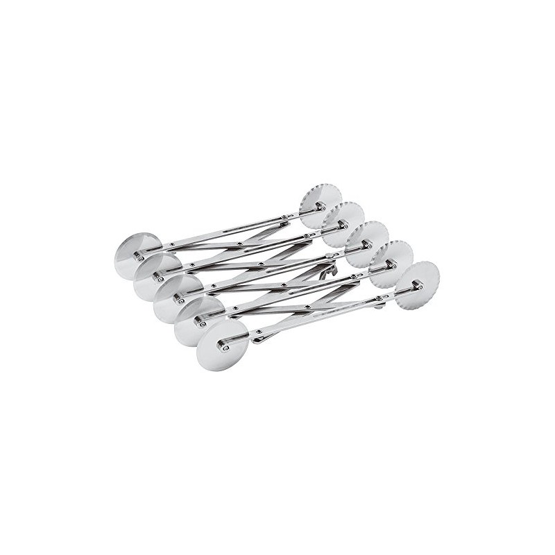 Paderno 47822-05 GR710 Pasta Roller Large Expandable, Stainless Steel
