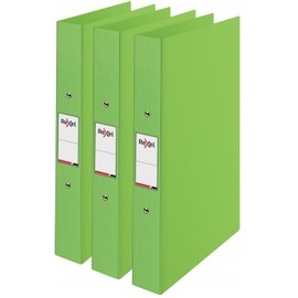 Rexel A4 Ring Binder, Green, 25 mm 2 O-Ring Diameter, Choices, 2115567