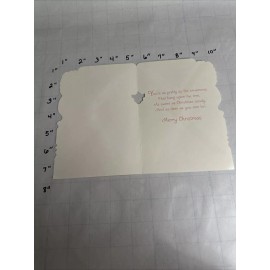 Vintage Christmas Card For A sweet niece, black girl, African-Americ