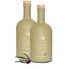 Heirloom EVOO from Little Gypsy Farms | Extra Virgin Olive Oil from a Single Estate in Greece | First Cold-Pressed | High Polyphenols & Amino Acids | NYIOOC Award Winner | 500ml