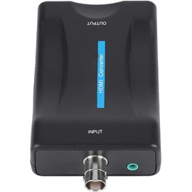 Kodrily Coaxial to Hdmi Bnc to Hdmi Converter, BNC to HDMI Converter to Female BNC Video Component Adapter, BNC to HDMI Converter Adapter Female CVBS BNC HDMI Coaxial Connector for HD TV Monitor Security Camera CCTV VCR DVR Output Signal Format 720P 50/60Hz, 1080P 50/60Hz