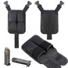 Twod Concealed Carry Shoulder Holster Nylon Cross Harness Vertical Shoulder