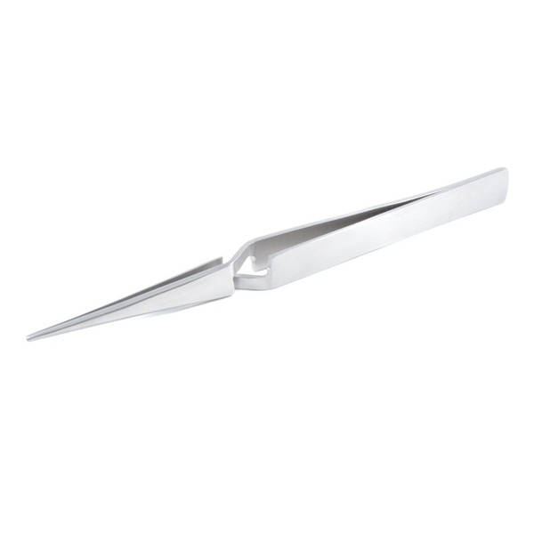blueINOX Cross Tweezers - Self-Holding Technical Tweezers Stainless Steel for
