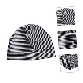 Healvian Elastic Cotton Sleeping Hat Breathable Lightweight Sleep Cap for Adults Comfortable Turban for Sports and Daily Wear Unisex Hair Protection